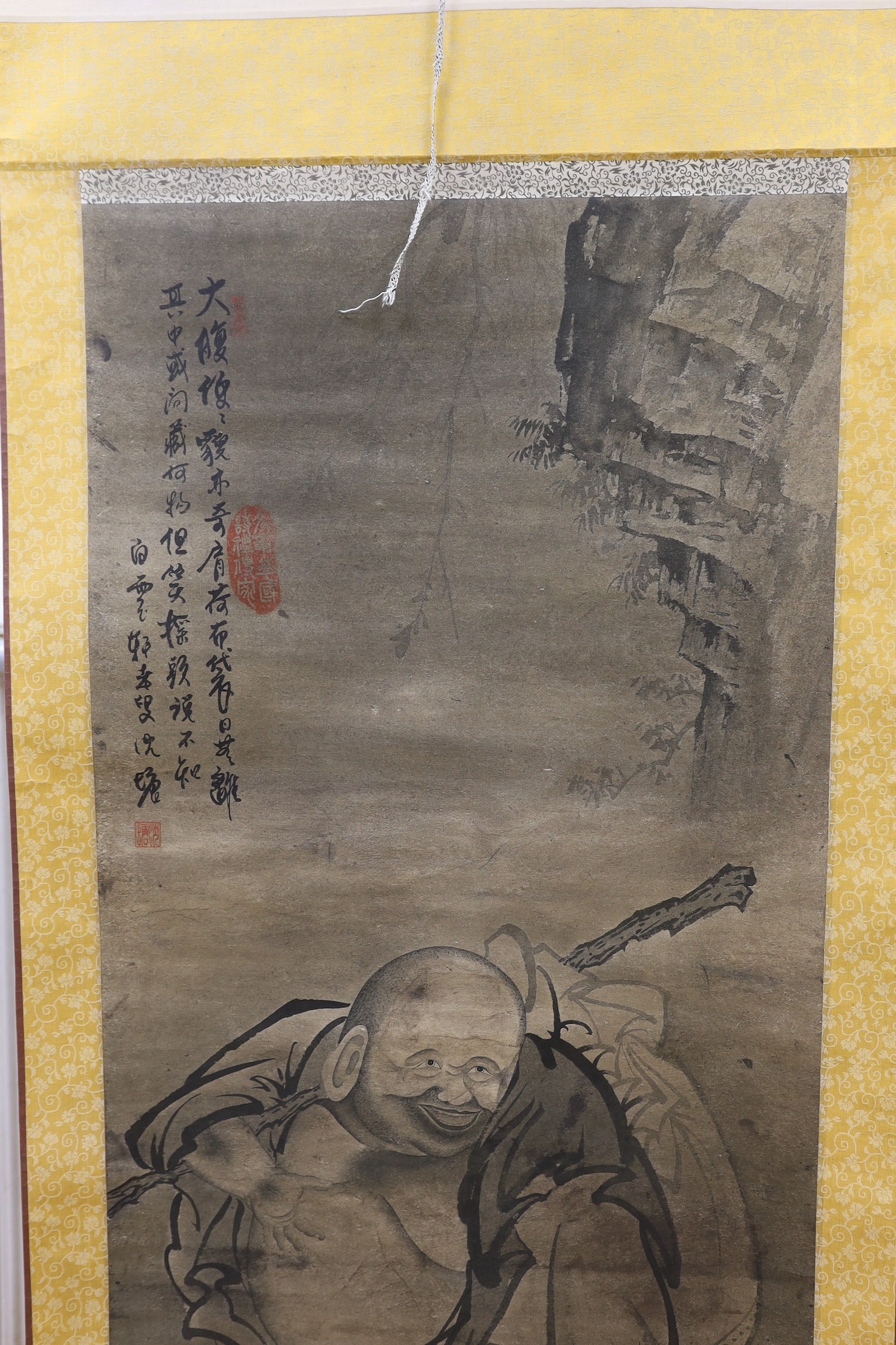 Two Chinese scroll pictures